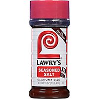 Lawry's Economy Size Seasoned Salt - 16 Oz - Image 1