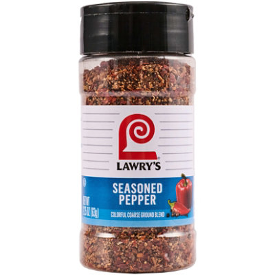 Lawry's Colorful Coarse Ground Blend Seasoned Pepper - 2.25 Oz