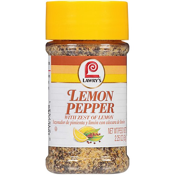 Lawry's Lemon Pepper Blend - 2.25 Oz
