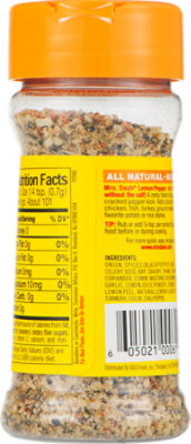 Mrs. Dash Seasoning Blend Salt-Free Lemon Pepper - 2.5 Oz - Image 5