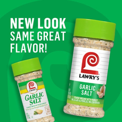 Lawry's Coarse Ground With Parsley Garlic Salt - 6 Oz - Image 2