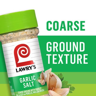 Lawry's Coarse Ground With Parsley Garlic Salt - 6 Oz - Image 3