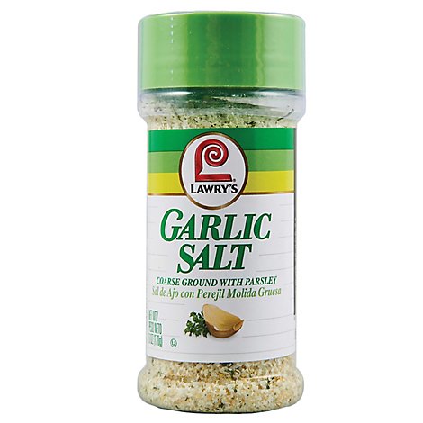 Lawry's Coarse Ground With Parsley Garlic Salt - 6 Oz