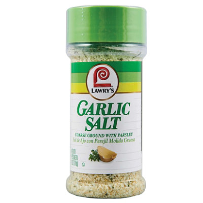 Lawrys Salt Garlic Coarse Ground With Parsley - 6 Oz