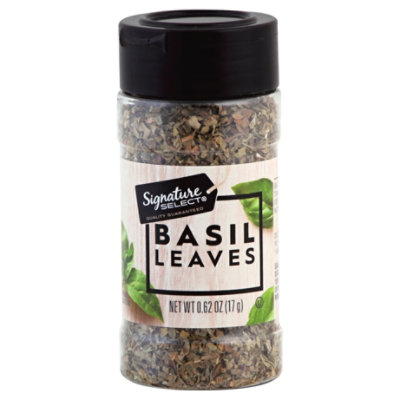 Signature SELECT Basil Leaves - 0.62 Oz