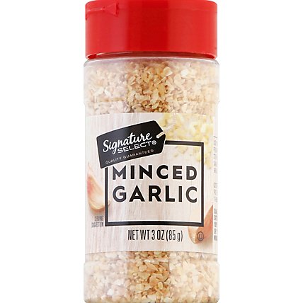 Signature SELECT Garlic Minced - 3 Oz - Image 2