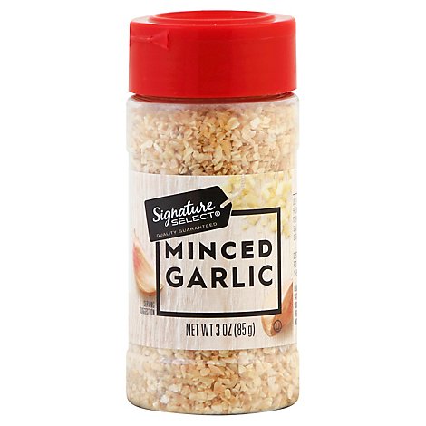 Signature SELECT Garlic Minced - 3 Oz
