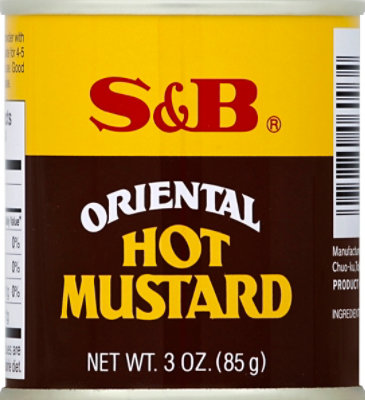 S&B Mustard Hot Oriental - 3 Oz - Image 2