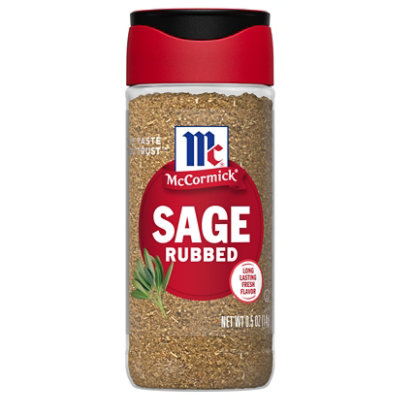 McCormick Rubbed Sage - 0.5 Oz - Image 1