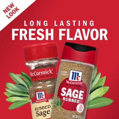 McCormick Rubbed Sage - 0.5 Oz - Image 3