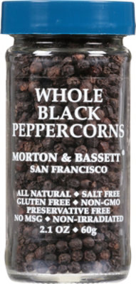 Morton & Bassett Black Peppercorn Whole - 2.1 Oz - Image 2