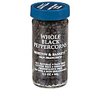 Morton & Bassett Black Peppercorn Whole - 2.1 Oz