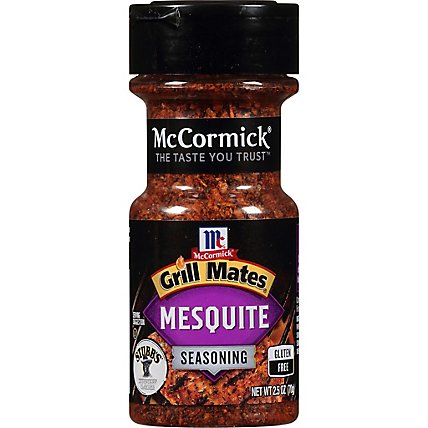 McCormick Grill Mates Mesquite Seasoning - 2.5 Oz - Image 1