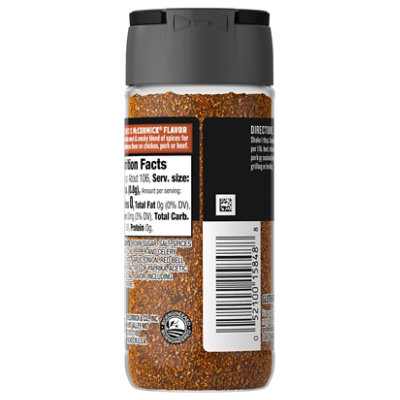 McCormick Grill Mates Barbecue Seasoning - 3 Oz - Image 3