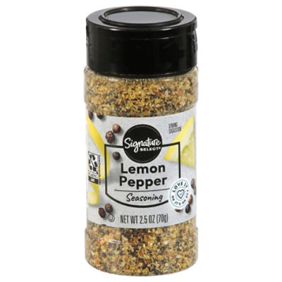 Signature SELECT Lemon Pepper Seasoning - 2.5 Oz - Image 2