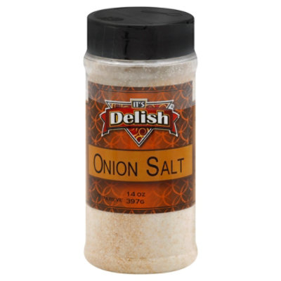 Its Delish Onion Salt - 14 Oz - Image 1