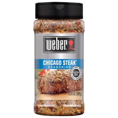 Weber Seasoning, Salt Free, Steak - 2.50 oz
