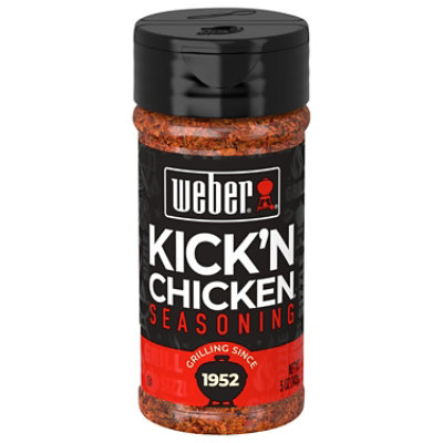 Weber Seasoning Kick N Chicken - 5 Oz - Albertsons