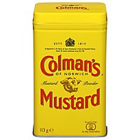 Colmans Mustard Powder Double Superfine - 4 Oz - Image 2