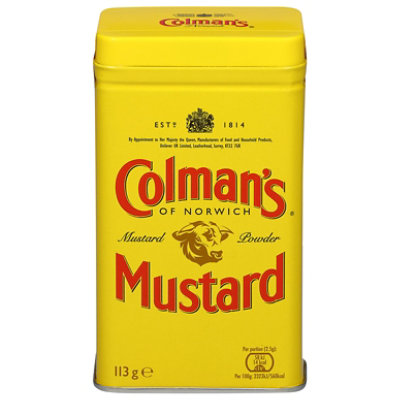 Colmans Mustard Powder Double Superfine - 4 Oz