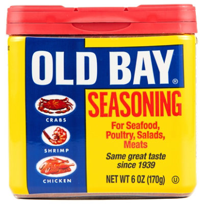 OLD BAY Seafood Classic Seasoning - 6 Oz