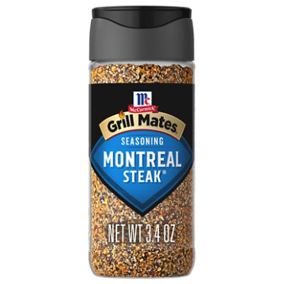 McCormick Grill Mates Montreal Steak Seasoning - 3.4 Oz - Shaw's