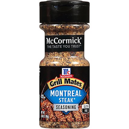 McCormick Grill Mates Montreal Steak Seasoning - 3.4 Oz - Image 1