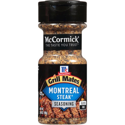 McCormick Grill Mates Montreal Steak Seasoning - 3.4 Oz