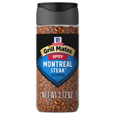 McCormick Grill Mates Spicy Montreal Steak Seasoning - 3.12 Oz