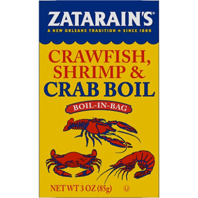 Zatarain's Crawfish Shrimp & Crab Boil - 3 Oz - Image 1