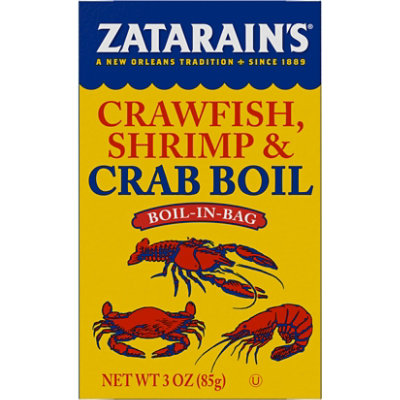  Zatarains Crawfish Shrimp & Crab Boil - 3 Oz 
