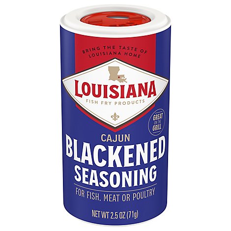 Louisiana Fish Fry Products Blackened Fish Seasoning - 2.5 Oz