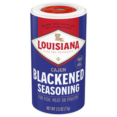  Louisiana Fish Fry Products Blackened Fish Seasoning - 2.5 Oz 