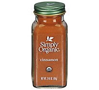 Simply Organic Cinnamon - 2.45 Oz