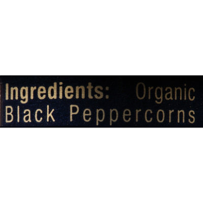 Drogheria & Alimentari Organic Black Peppercorns Mill - 1.58 Oz - Image 3