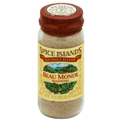 Spice Islands Gourmet Blends Seasoning Beau Monde 3.5 Oz Safeway