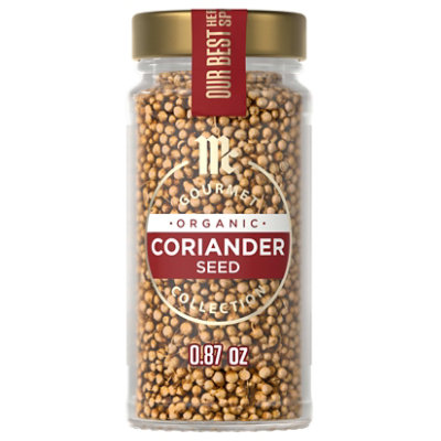 McCormick Gourmet Organic Coriander Seed - 0.87 Oz