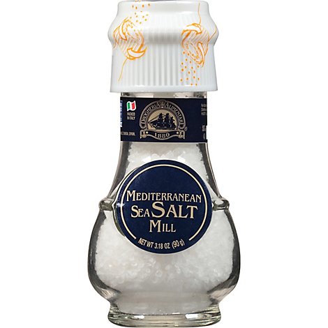 Drogheria & Alimentari All Natural Mediterranean Salt Mill - 3.17 Oz
