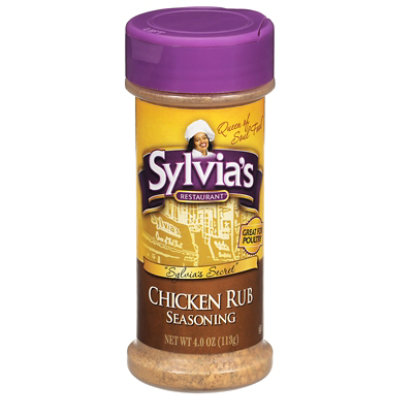 Sylvias Seasoning Chicken Rub - 4 Oz - Image 1