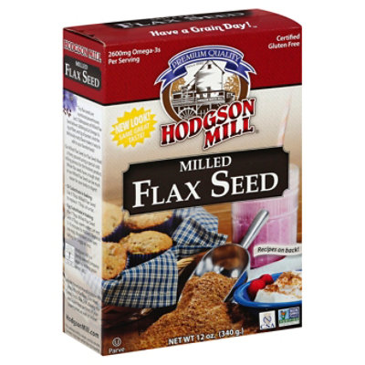 Hodgson Mill Flax Seed Milled 12 Oz Safeway