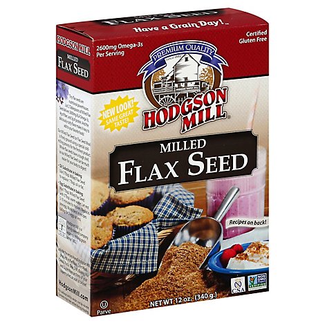 Hodgson Mill Flax Seed Milled - 12 Oz