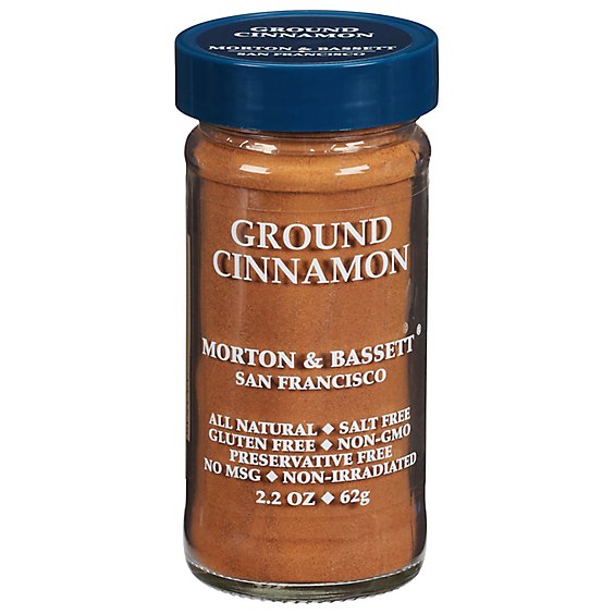 Morton & Bassett Cinnamon Ground - 2.2 Oz