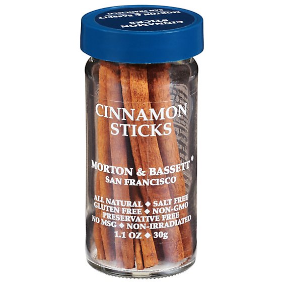 Morton & Bassett Cinnamon Sticks - 1.1 Oz