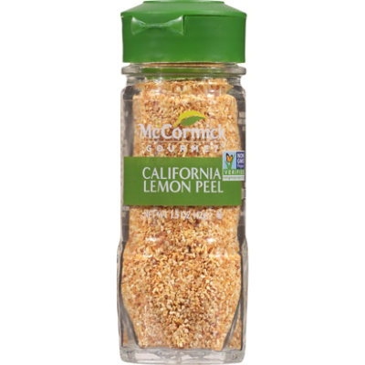 McCormick Gourmet California Lemon Peel - 1.5 Oz - Image 1