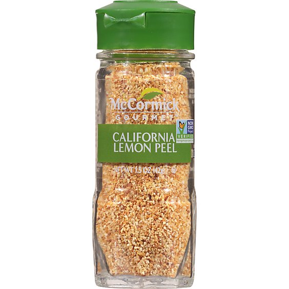 McCormick Gourmet California Lemon Peel - 1.5 Oz