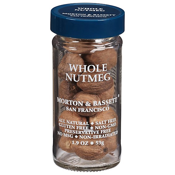 Morton & Bassett Nutmeg Whole - 1.9 Oz