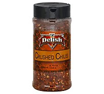 Its Delish Chilis Crushed - 4.75 Oz