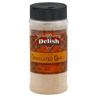 Its Delish Garlic Granulated - 10 Oz - Image 1