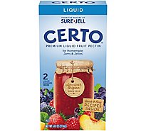 Certo Premium Liquid Fruit Pectin Packs - 2 Count
