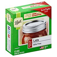 Ball Lids Regular Mouth - 12 Count - Image 1